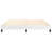 Box Spring Bed Frame White Twin XL Faux Leather -432675855-432675854