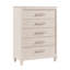 Ensemble de meubles de chambre à coucher à 5 tiroirs Modern Glam Style