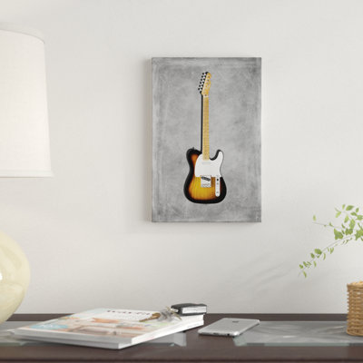 « garde-boue telecaster 58 », impression sur toile tendue