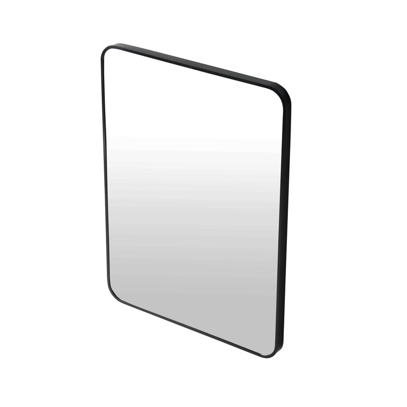 Bathroom Mirror Black Aluminum Frame