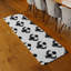 Kirtley Runner 68 cm x 235 cm Animal Print and Chevron Shaggy Area Rug