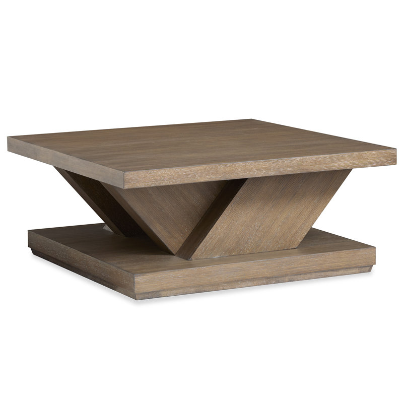 Rimmer Square Cocktail Table With Casters
