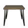 Swanscombe Rubberwood Metal Base Dining Table