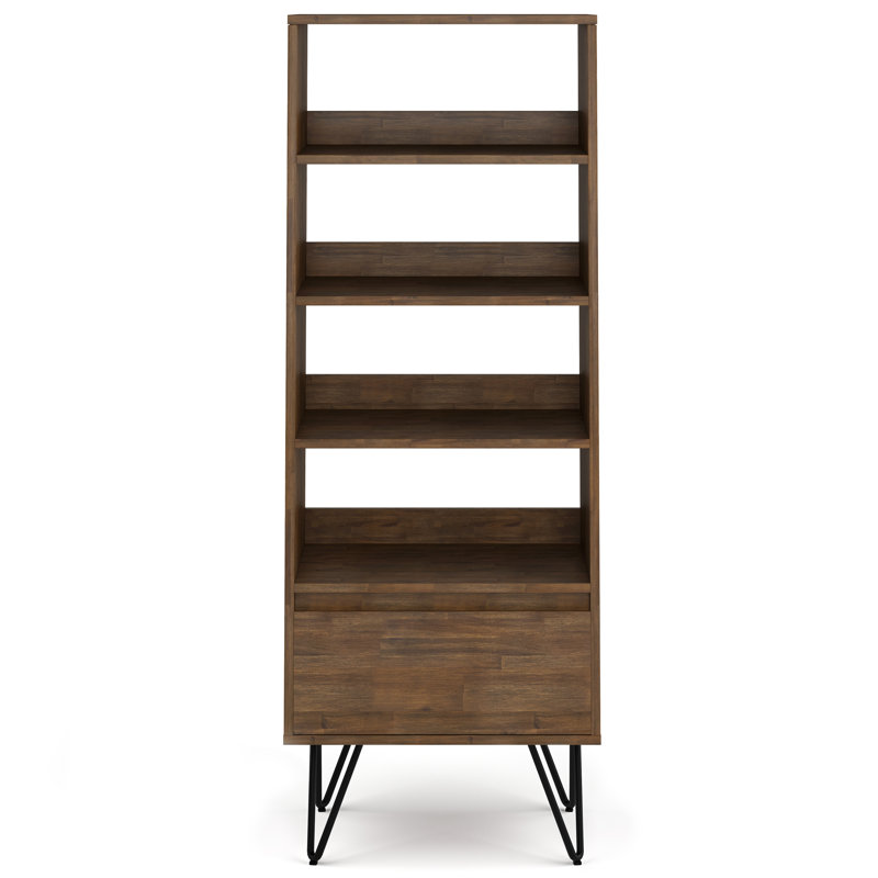 Elife 63.8'' H x 24'' W Steel Standard Bookcase