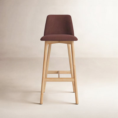 Chip White Oak Barstool - Camp Tomato
