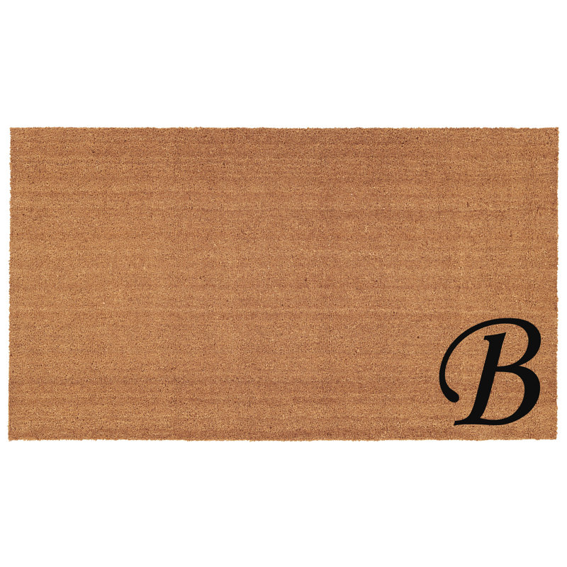 Tapis d'entrée antidérapant Zebrowski, Rectangle 2 pi x 3 pi, B
