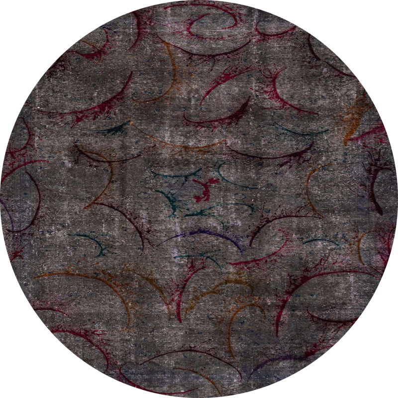 Tapis multicolore Milaniya, Rond 5 pi