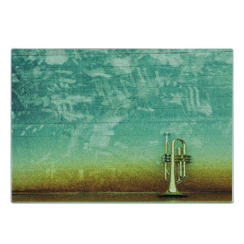 Planche à découper en verre trempé Ambesonne