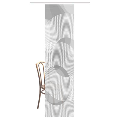 Semi Sheer Sliding Panel Single Panel