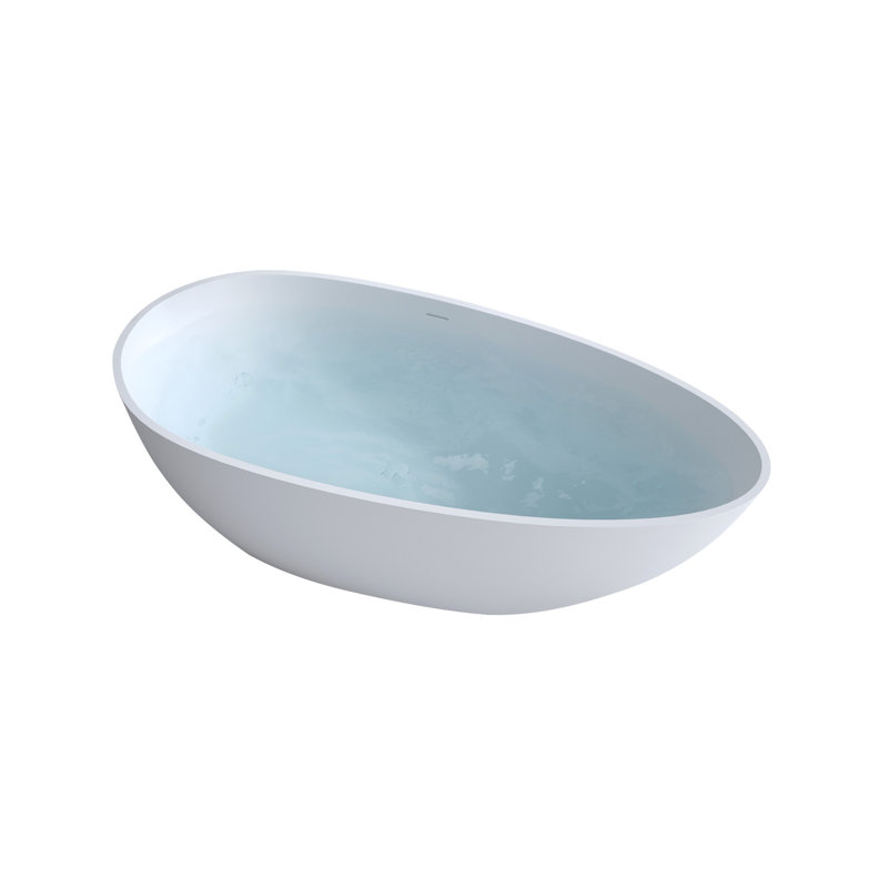 Premium Freestanding Solid Surface Bathtub For Ultimate Relaxation