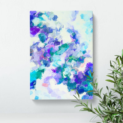 Splash Of Life Abstract - Wrapped Canvas