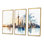 Toronto Skyline I - 3 pièces sur toile