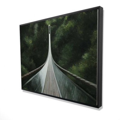 «Steep Bridge», reproduction sur toile