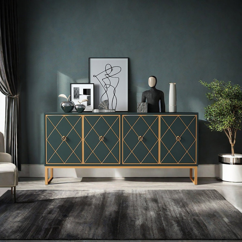 Modern light luxury simple sideboard cabinet