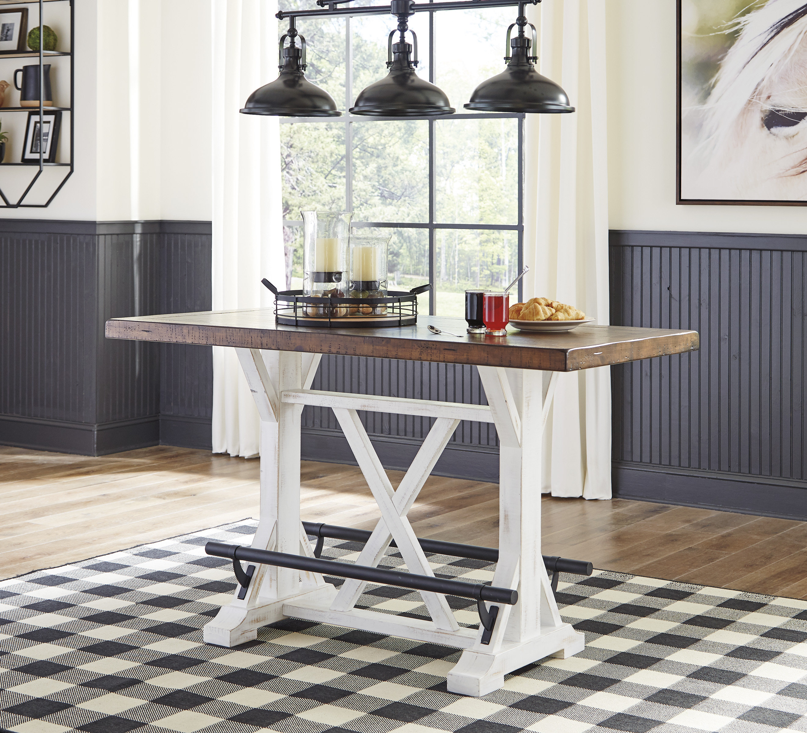 Laurel Foundry Modern Farmhouse® Roesler Counter Height Dining Table ...