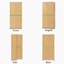 Armoire de cuisine 72 po H, armoire de rangement avec 3 tablettes réglables, 8 supports de porte et un tiroir caché (naturel)-1681984098