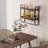2 Piece Accent Shelf with Towel Bar