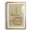 Antique Ship Plan IV, reproduction d'art encadrée-437704440-437704443