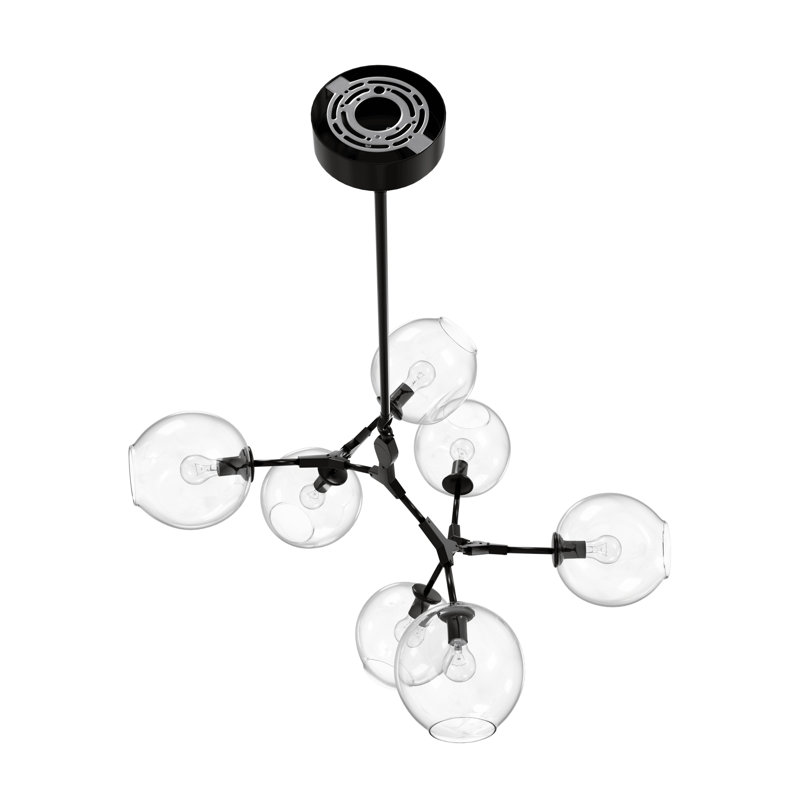 Fairfax 7 - Light LED Chandelier, Dark Bronze