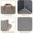 Shelf Baskets For Shelf, Fabric Storage Bins With Metal Frame,Foldable Storage Boxes With PU Handles,2-Pack-114194409