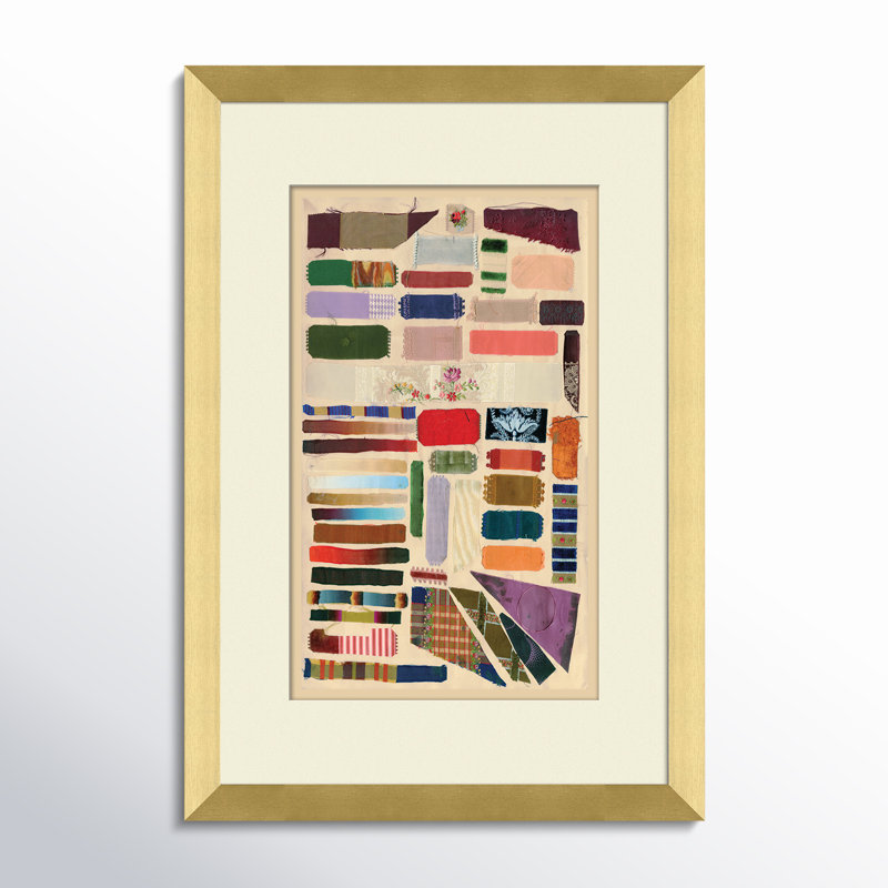 «Fabric Swatches», reproduction d'impression encadrée