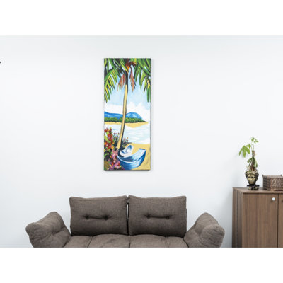 Wandela Wall Canvas Paintings 47'' X 19''