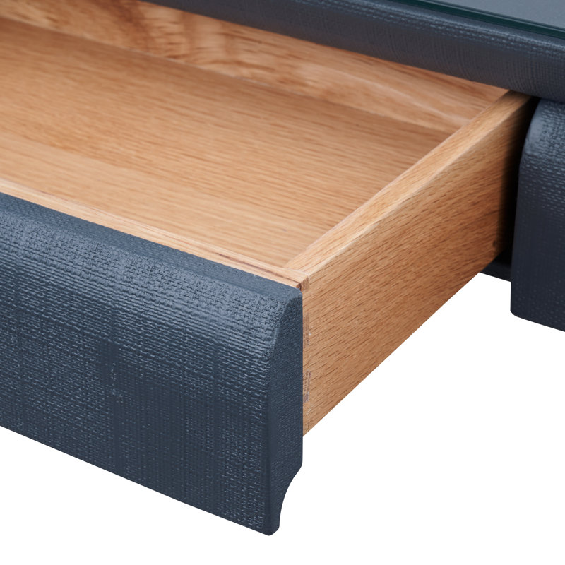 Bethany 38" Card Table, Storm Blue