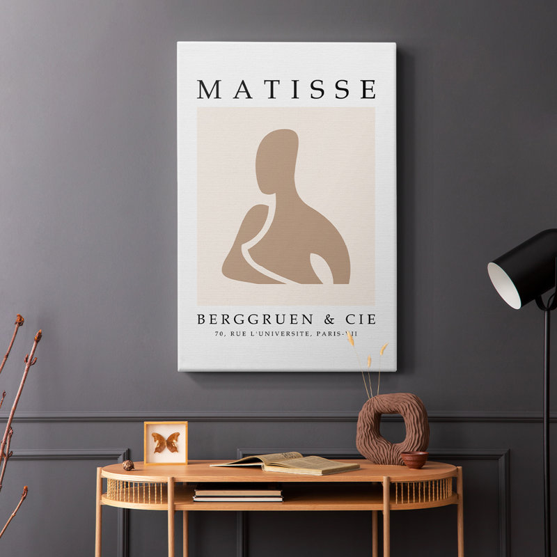 Matisse CI Framed Print -Gallery Wrapped Cavas, 48" H x 32" W