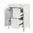 24" Bathroom Vanity With Sink-701691175