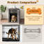 Table de bout décorative pour cage de chien - Mobilier de niche pour petits et moyens chiens-1606588308-1606588309
