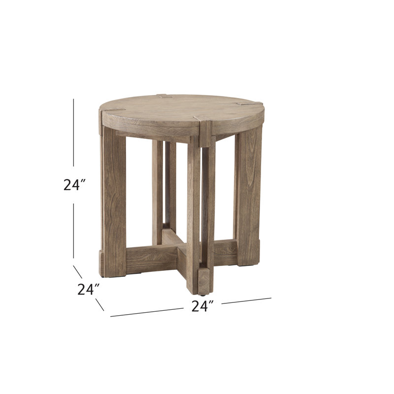 Calder Solid Wood End Table