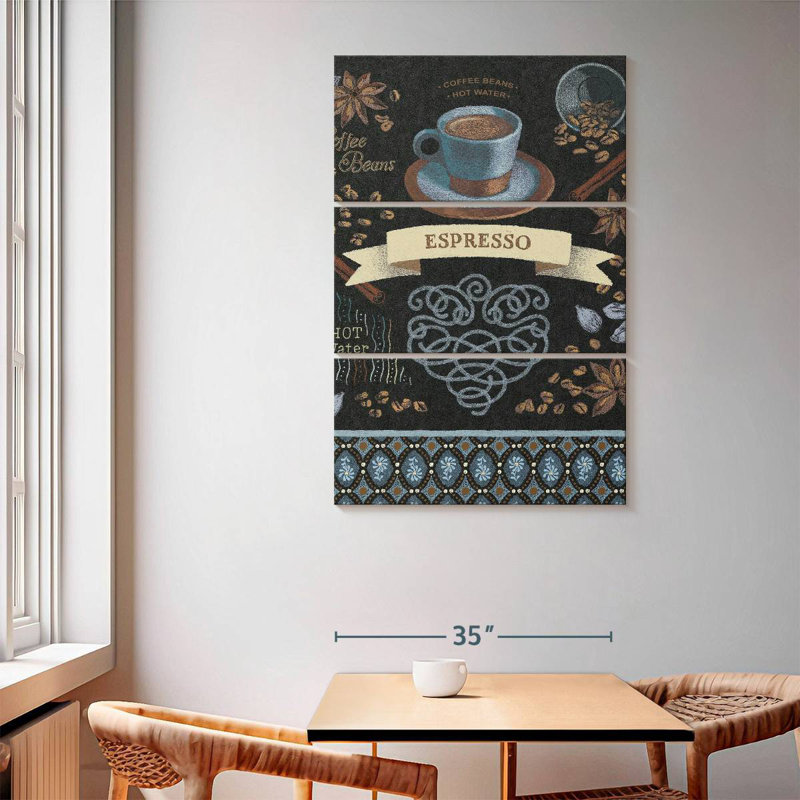 Yarlin Coffee Beans Espresso, 65" H x 42" W