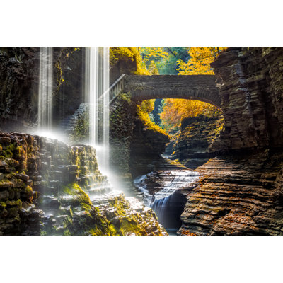 Watkins Glen State Park 1 Piece Wrapped Canvas Wall Art