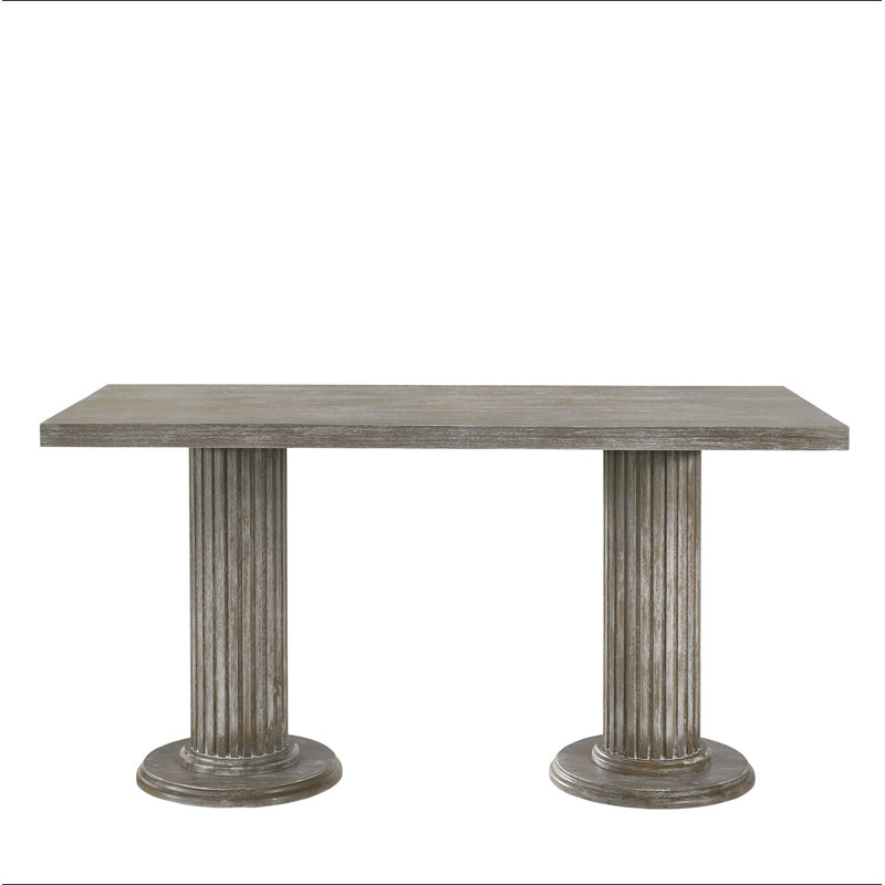 Gabrian Reclaimed Gray Finish Dining Table