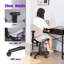 Chaise de bureau pivotante à 360 ° Aldous avec dossier en filet et hauteur réglable-491162707