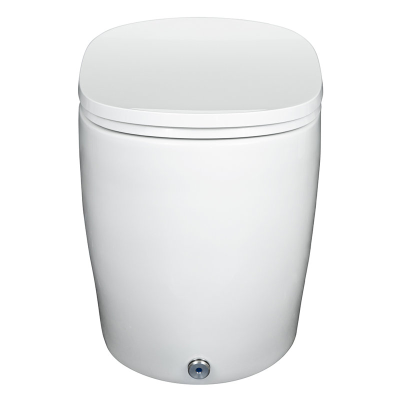 Craft + Main Massa 1.28 Gallons GPF Elongated Comfort Height Floor Mounted One-Piece Toilet (Seat Included)