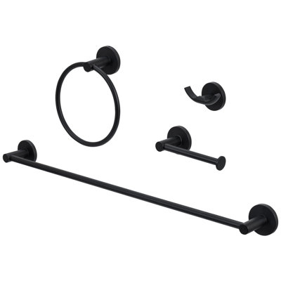 4 - Piece Bathroom Hardware Set