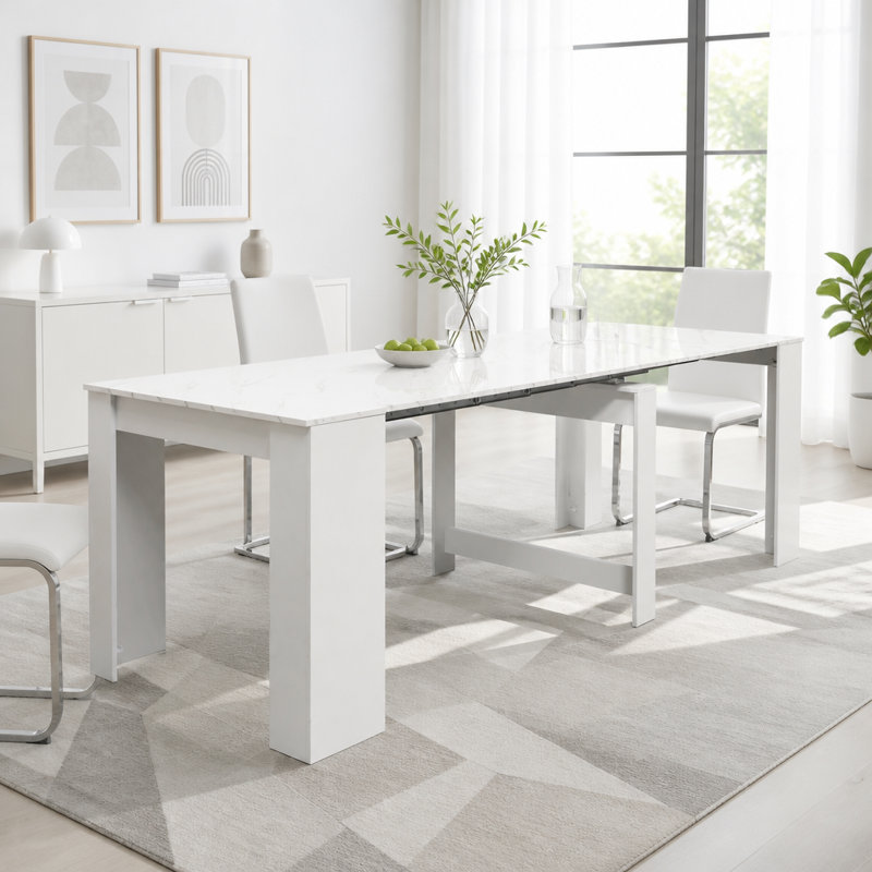 Extendable Console Dining Table