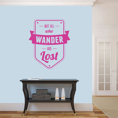 Text & Numbers Non-Wall Damaging Wall Decal
