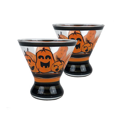Zoie 8 oz. Stemmed Cosmos Glass Set