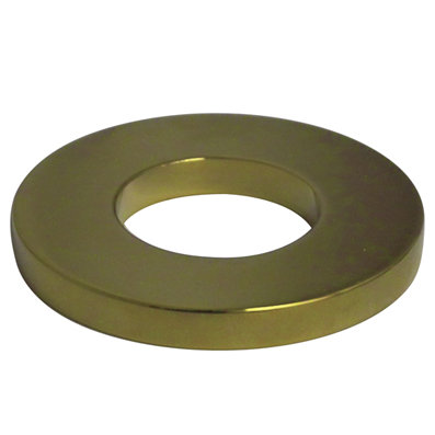 Bride de bras de douche ronde Kingston Brass, Laiton poli
