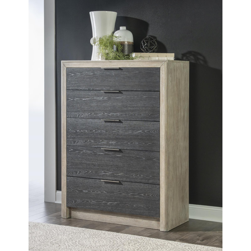 Commode 5 tiroirs Edwine