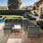 Dainius 8 - Person Patio Conversation Set with Cushions