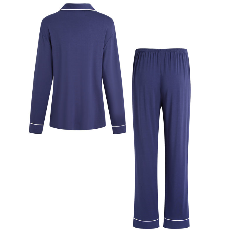 Ensemble de pyjama pour femme Andrina, M, Bleu