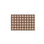Tapis brun 118,11 po de style médiéval en sable fin cachemire-987093864
