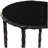 Gimlet Black Aluminum Metal Side End Accent Table with Shaded Glass Top, 15" x 15" x 22"-1041471611