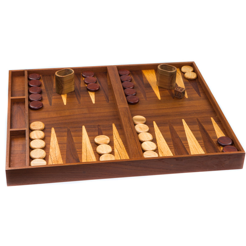 Royal Pines Madison Bay Trading Company 25'' L Solid Wood Game Set