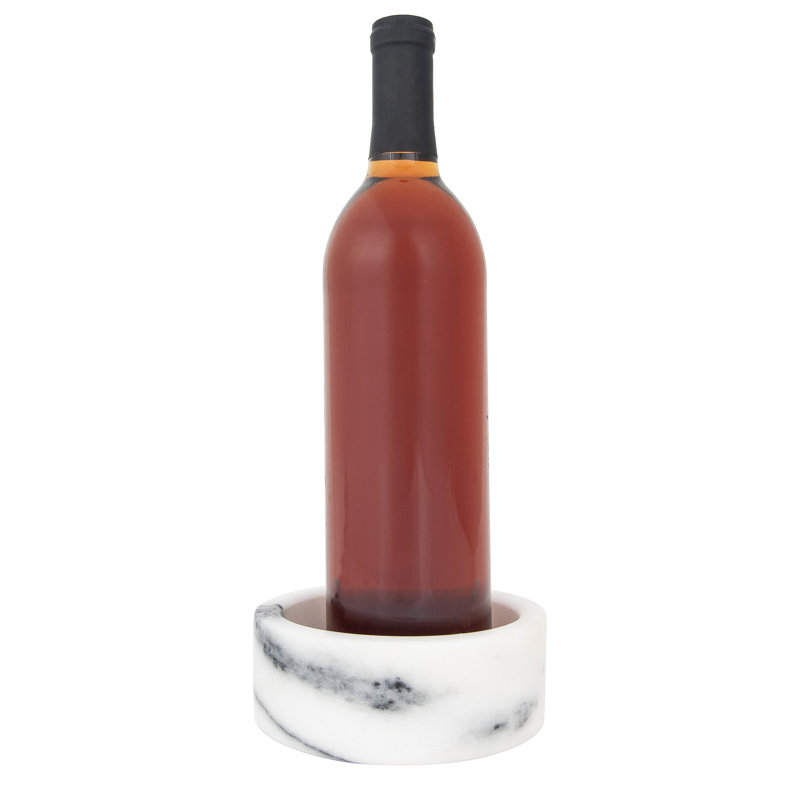 Sous-verre en marbre, White Matte