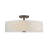 Bazilijus Linen Blend Semi Flush Mount-354253635