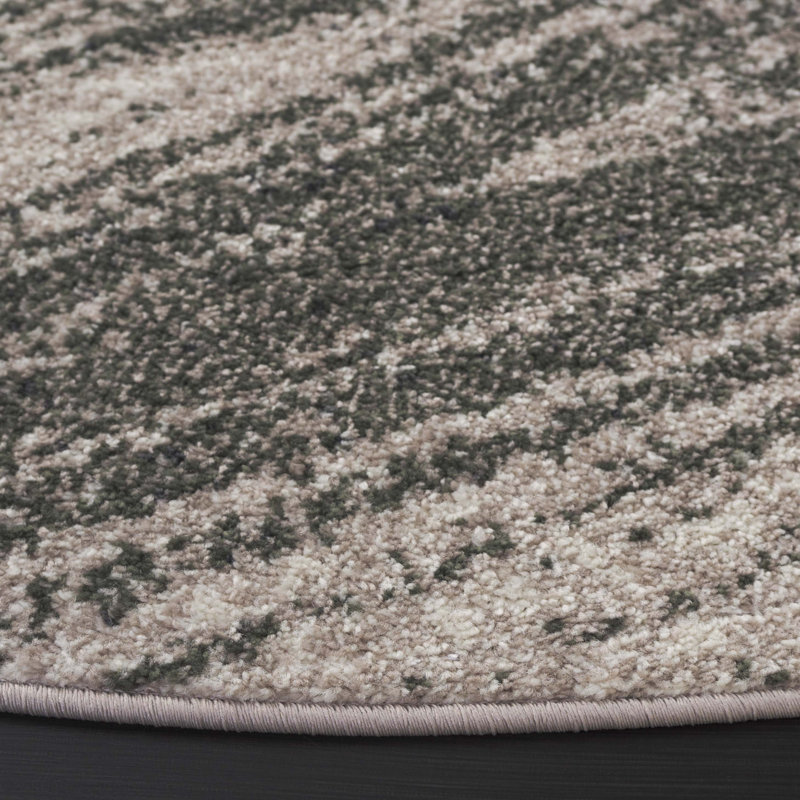 Magrini Performance Abstract Rug, Round 6'7"
